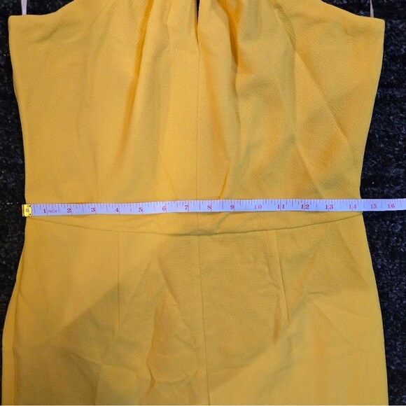 Trina Turk Beautiful yellow Mimosa jumpsuit Sz M - Picture 7 of 7